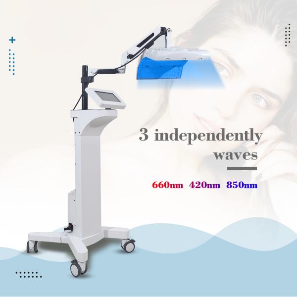 5 независимых волн 850nm 415nm инфракрасный светотерапевтический аппарат