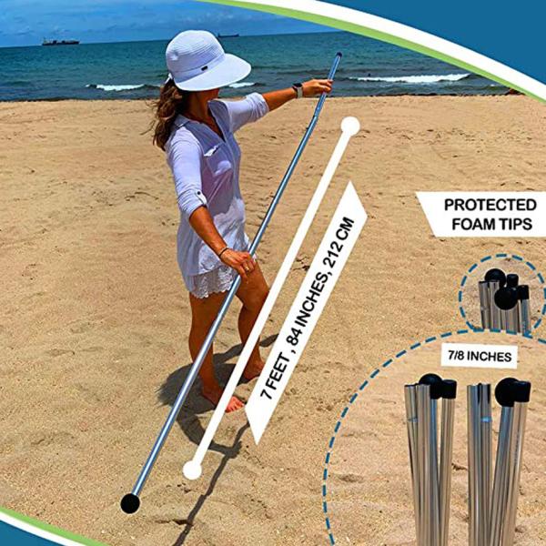 3000 Mm Sun Pop Up Beach Shelter Outdoor Shade