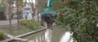 Martelo hidráulico do Vibro de Mounted River Canal da máquina escavadora