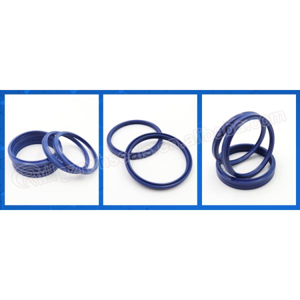 Уплотнение пыли PU экскаватора гидравлическое, голубое уплотнение счищателя DHS цвета