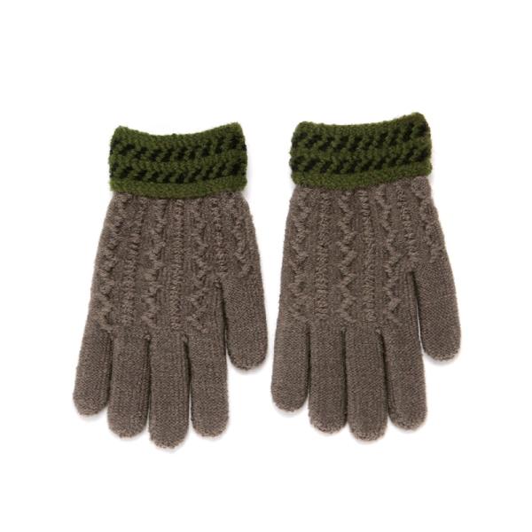 wholesales custom kids five-fingers fashion gym simple winter warm and cold proof kintted sports touch screen mitts