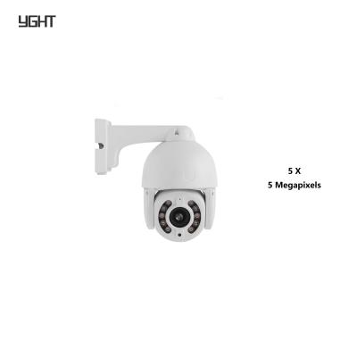 IP Speed Dome Camera Waterproof PTZ Camera 5MP 5X Optical Zoom