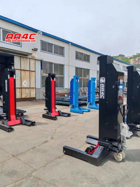 AA4C Hydraulic Wireless Heavy Duty Mobile Column Lift 4 Post Truck Lift 30T