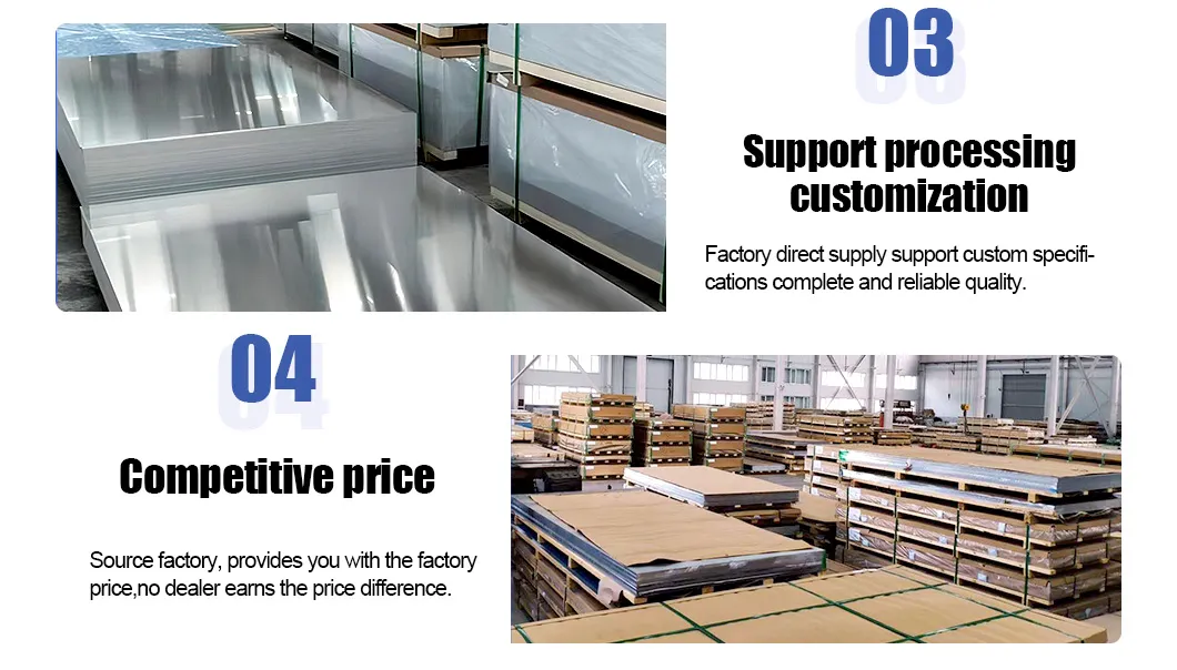 5052 5005 5083 5A05 6061 Aluminum Sheet 6N01 7072 7075 8011 8011A Aluminium Plate