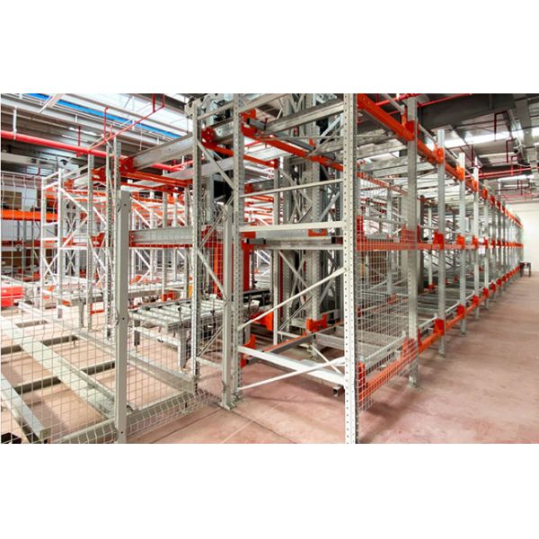 Radio Shuttle Racking Pallet Runner Rack