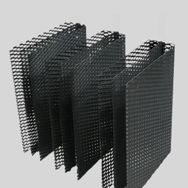 0,051 mm - 0,254 mm Électrode en métal déployé à oxydes métalliques mixtes