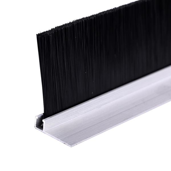 F Type Nylon Brush Under Door Brush Strip Cold And Heat Insulation