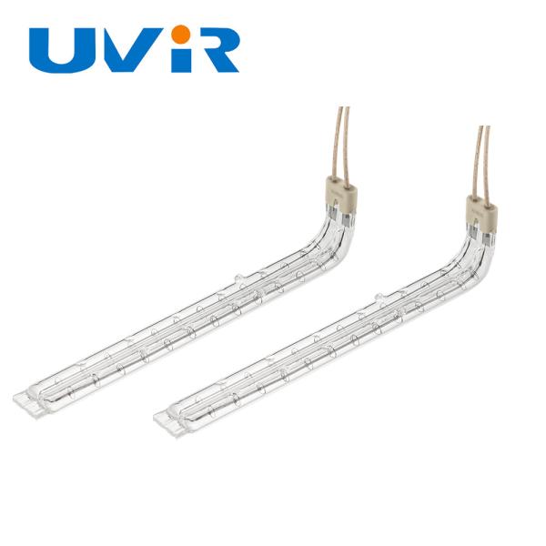 U Shaped 150-6000W High Purity Quartz Infrared Heating Element Tube Halogen Quartz Glass Lamp