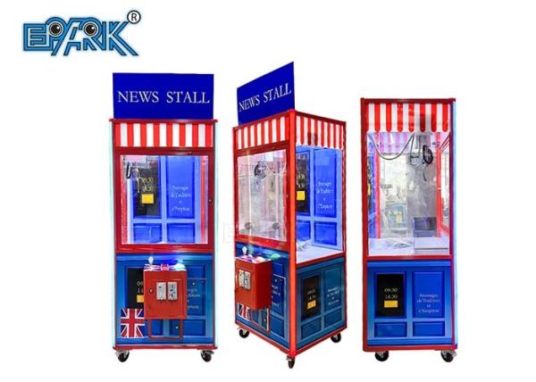 Coin Operated British Style Gift Machine  Crane Grabber Prize Gift Game Machine