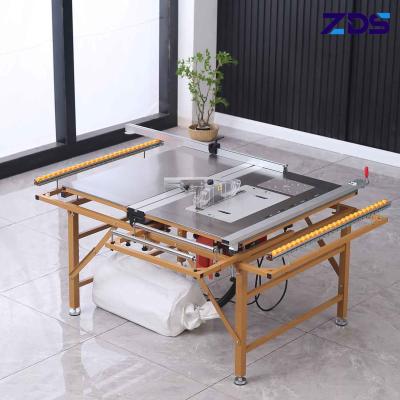 a tabela de deslizamento estratificada do assoalho 5.4kw Powermatic viu com marcar a lâmina