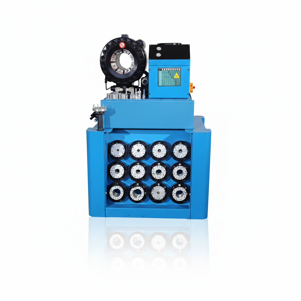 Factory P32 AC Hose Crimping Machine 2'' Hydraulic Hose Crimper Workshop