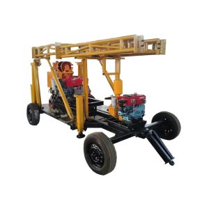 Резиновый трейлер в 200 метров BW160 установил буровые установки