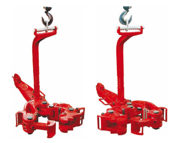 Red Wellhead 6 Casing Drill Pipe Manual Tong With Jaws