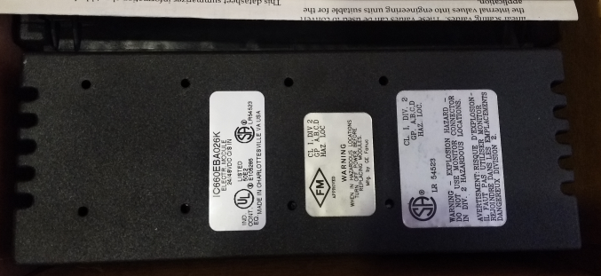 Блок I/O гения частей Plc Ge автоматизации входных сигналов источника 6 аналога IC660BBA026 24/48Vdc настоящий