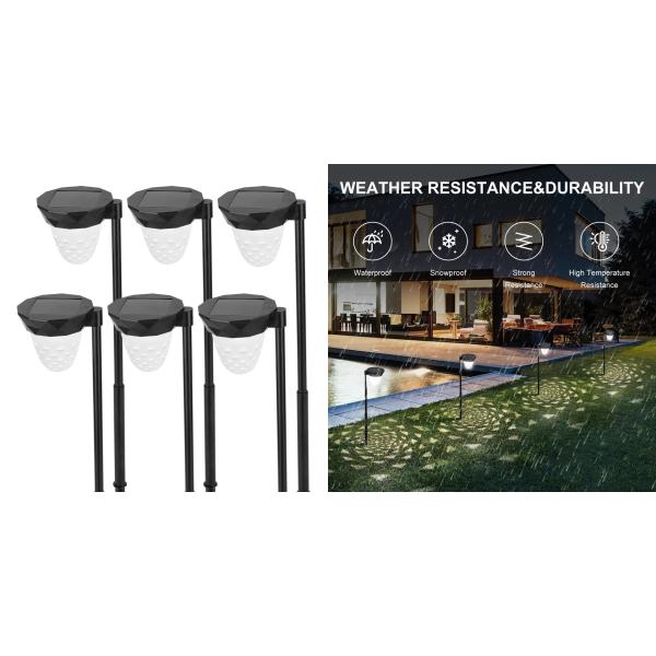 Розовый ландшафт светового эффекта солнечный освещает водоустойчивый свет земли IP65