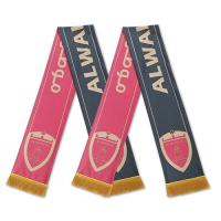 Cachecol de Futebol Nacional de Fábrica OEM Fabricante Custom Logo Qatar Espana Brasil Portugal França