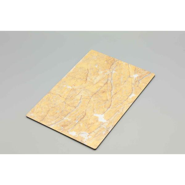 Comprar 3mm-7mm de mármol blanco PE panel compuesto de aluminio con revestimiento de fluorocarbono Pvdf Acp hoja para revestimiento de la pared exterior