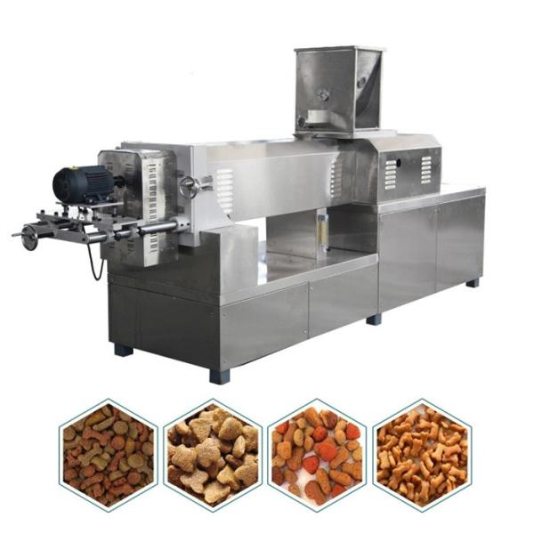linha de produção pequena aquecimento da alimentação do animal de estimação das aves domésticas de 240kg/H 2.5m de vapor da eletricidade
