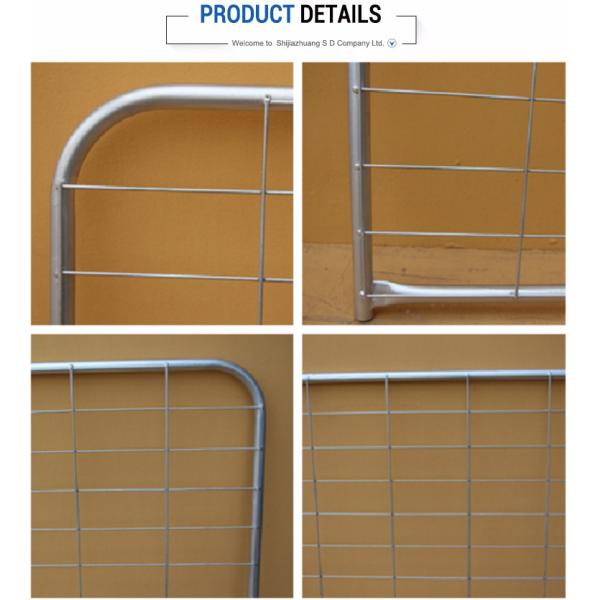 Q235 Steel 6ft Tall Livestock Handling Equipment For Goat Feeding