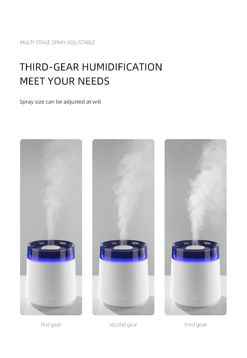 7 Colors  Air Humidifier Customized LOGO Home Direct Sale Essential Oil Ultrasonic Aroma Diffuser Aromatherapy