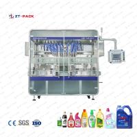 Máquina de enchimento líquida do champô detergente linear da máquina de lavar louça com alta velocidade para 500ml-5L