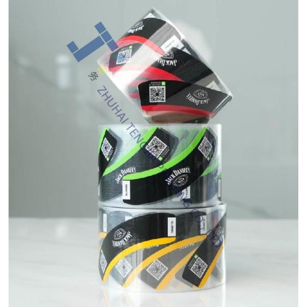 Rolls Sheets Packaging Wine Sticker Label Full Color Printing