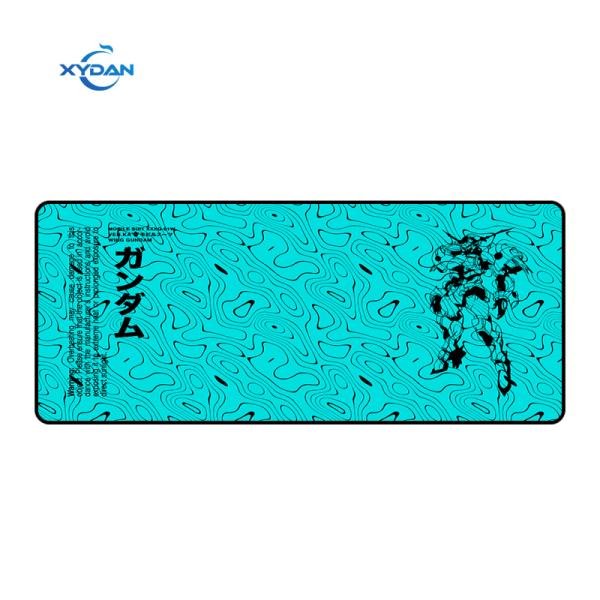 Black White Square Mouse Pad Large Custom Rubber Mat for Sublimation 220*180*2mm Size
