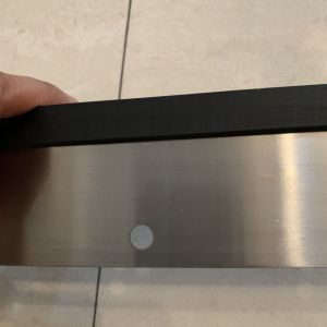 Silver Wash Up Blades 560x60x0.5MM Rubber/Iron Material for GTO52 Printing Machine Parts