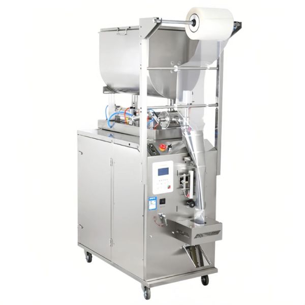 500W Automatic Paste Packing Machine 20cm Film Width Vertical Packaging Machines High Accuracy