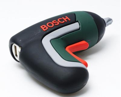 Bosch Promotional Gifts 3D Electric Drill Shaped Mobile Power Bank 3200mAh Portable Charger