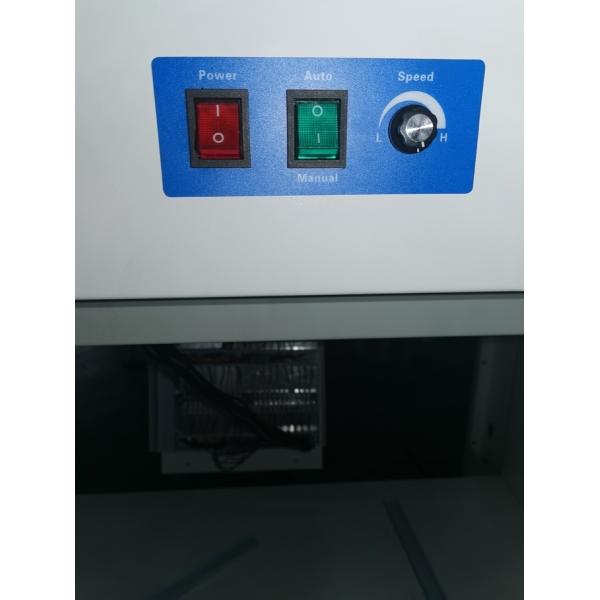 Stainless Steel ESD Flat Belt Conveyor SMEMA Standard Variable Speed for PCB Handling
