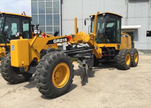 Welded Structure XCMG 215HP Motor Grader Rental	, Slope Leveling Road Maintainer Grader