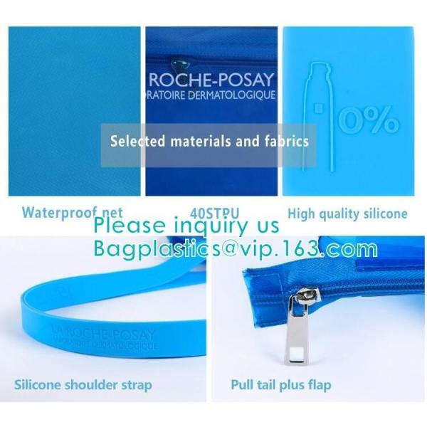 Recyclable Holographic Non Woven Shopping Bag,Travel Makeup Holographic Glitter Cosmetic Bag,Toiletry Makeup Bag,cosmeti