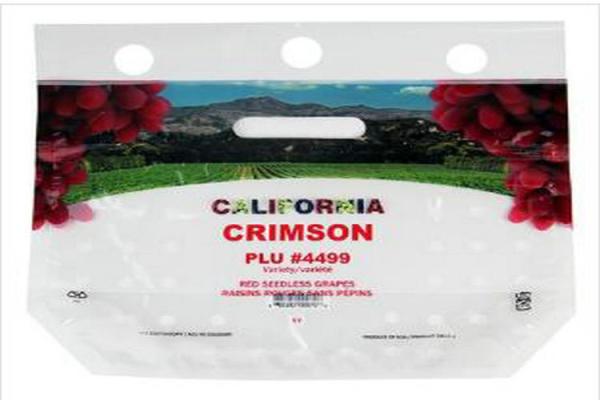 Non Toxic Ink Fresh Fruit Bags Food Grade Excellent Moisture Barrier With Air Holes