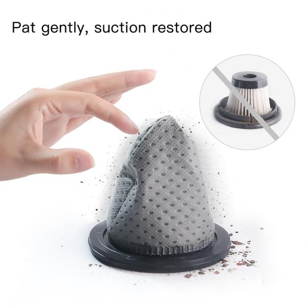 4000PA Suction Power YANTU V01 Portable Handheld Black Car Vacuum Cleaner for Car 12V