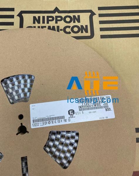 Parte ral de aluminio de los condensadores electrolíticos de EMZR500ADA101MF80G 100µF 50V