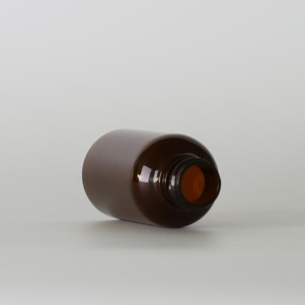 Empty Amber Cosmetic Oil Bottles 2oz 100ml Silkscreen Printing With Dropper