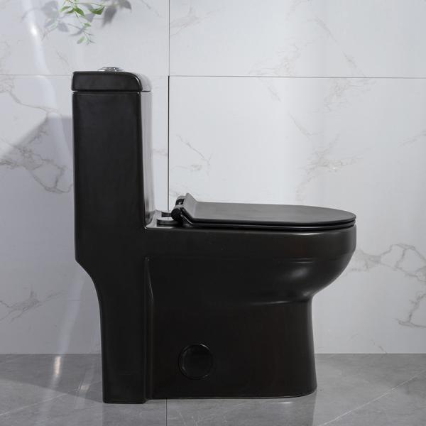 o cUPC Ada Compliant One Piece Toilet prolongou a altura normal da bacia sem aro