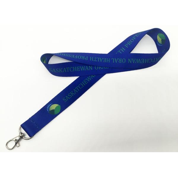 Exhibition Advertising Safety Breakaway Lanyards Customized Printed Logo