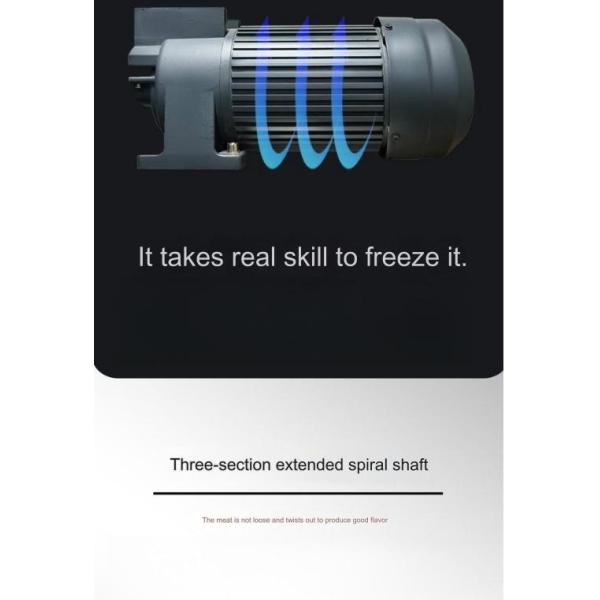 1500w Fully Automatic Meat Grinder for Powerful Commercial Frozen Chicken Bone Meat