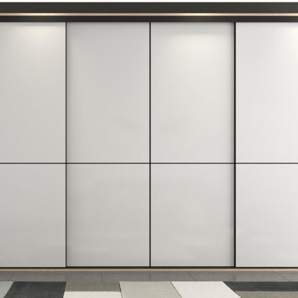 Производитель Регулируемая Сдвижная Дверь Шкаф 7 футов ISO9001 Сертификат