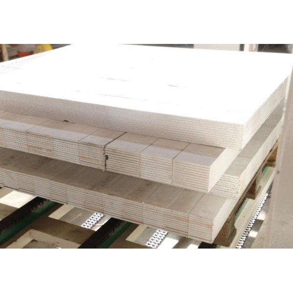 PLC Controlled Gypsum Board Dunnage Strip Production Line For Packaging Stacking