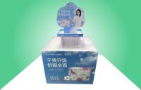 Tout l'affichage rond de palette de carton d'exposition recyclable pour favoriser la protection sanitaire