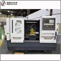 cama lisa da máquina CK6140 2500rpm do torno do CNC do eixo de 5.5kw 66mm