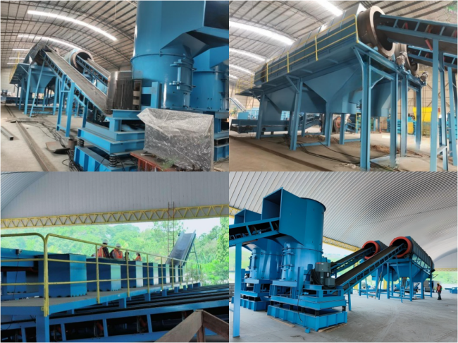 Municipal  Solid Domestic Automatic Urban Garbage Recycling Waste Sorting Plant  Line System