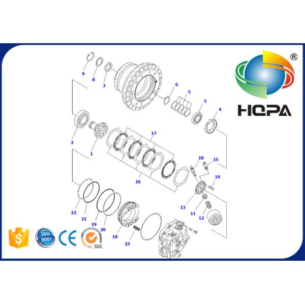 706-8J-01012KT 706-8J-01012 Travel Motor Seal Kit For Komatsu PC400-7 PC450-8