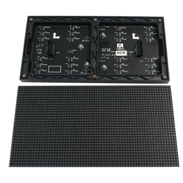 128x256mm P4 LED Panel Full Color Meanwell Power Supply Die Casting  512x512mm