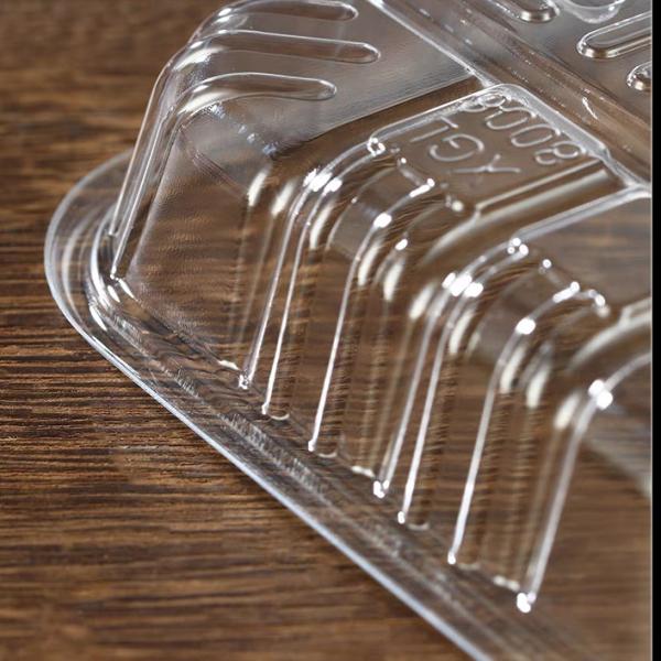 Supermarket PET Freezer Food Tray Customized Lightweight For Meat Packaging