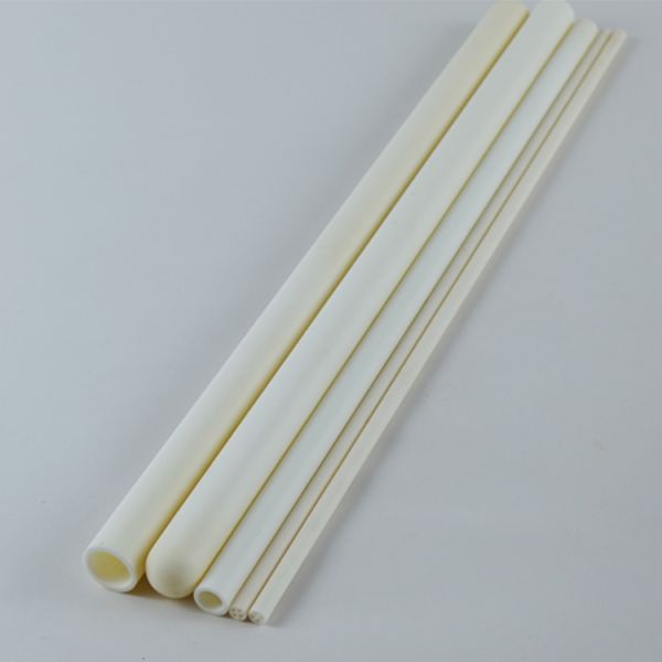 Customized Alumina Ceramic Tube For Heating High Thermal Conductivity