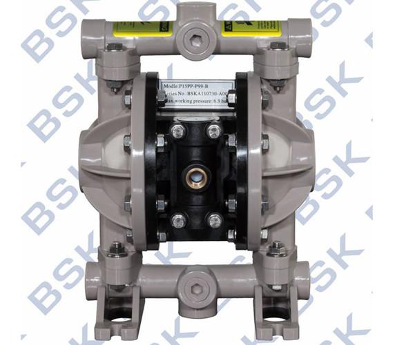 Bomba pneumática pneumática ácida da bomba de diafragma da resistência de corrosão